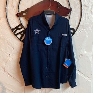 Brand New Dallas Cowboys Columbia shirt
